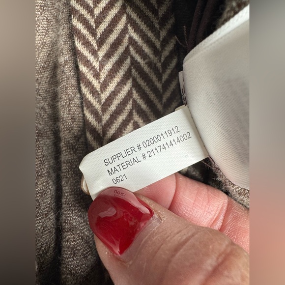 Polo by Ralph Lauren Blue Label Single Breasted Tan Herringbone Blazer 10 - Picture 9 of 15